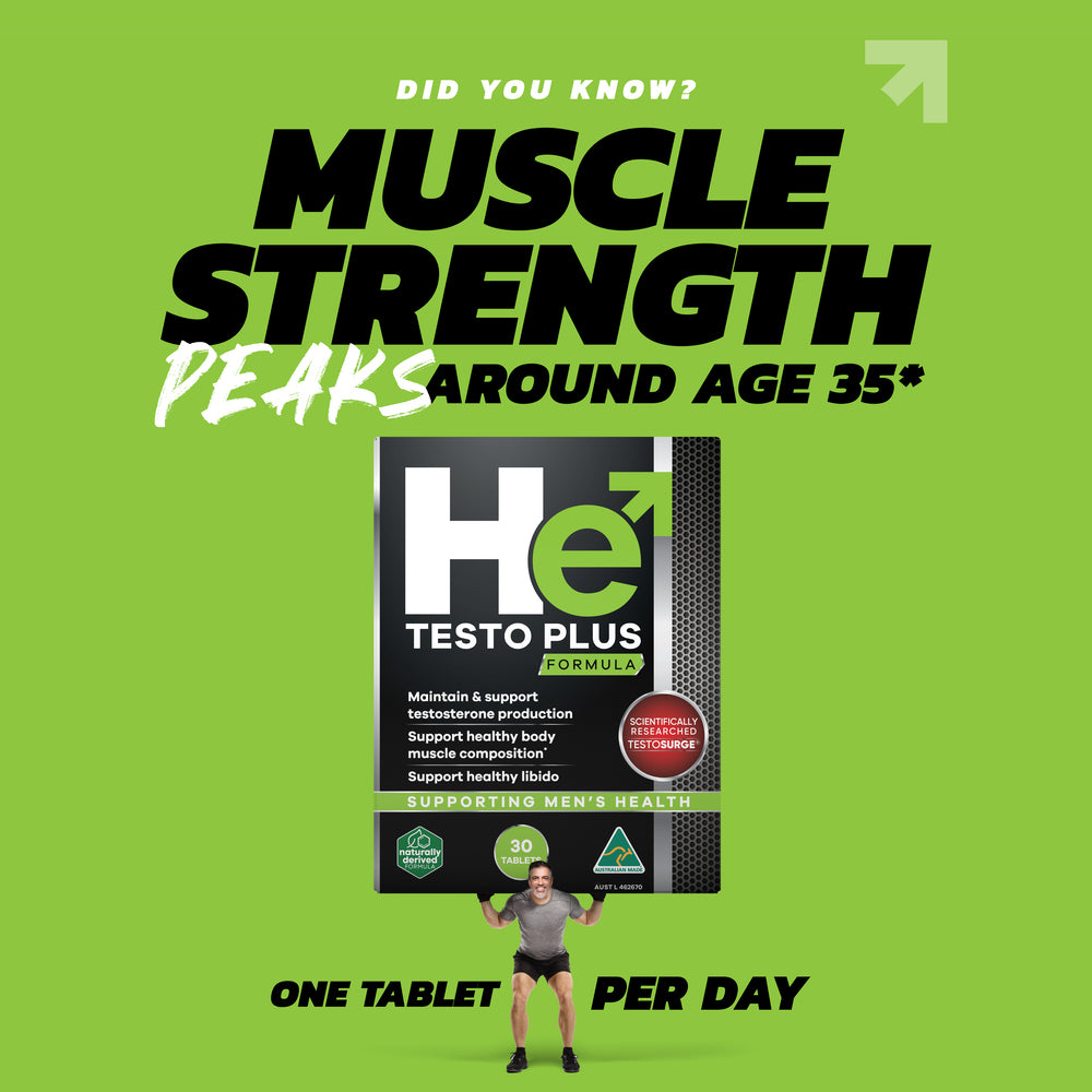 He Testo Plus Formula - 30 Tablets