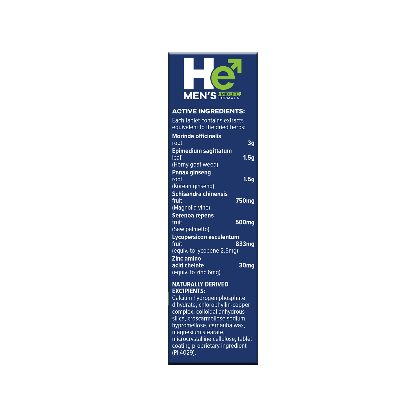 He Men’s Midlife Formula – 45 Tablets