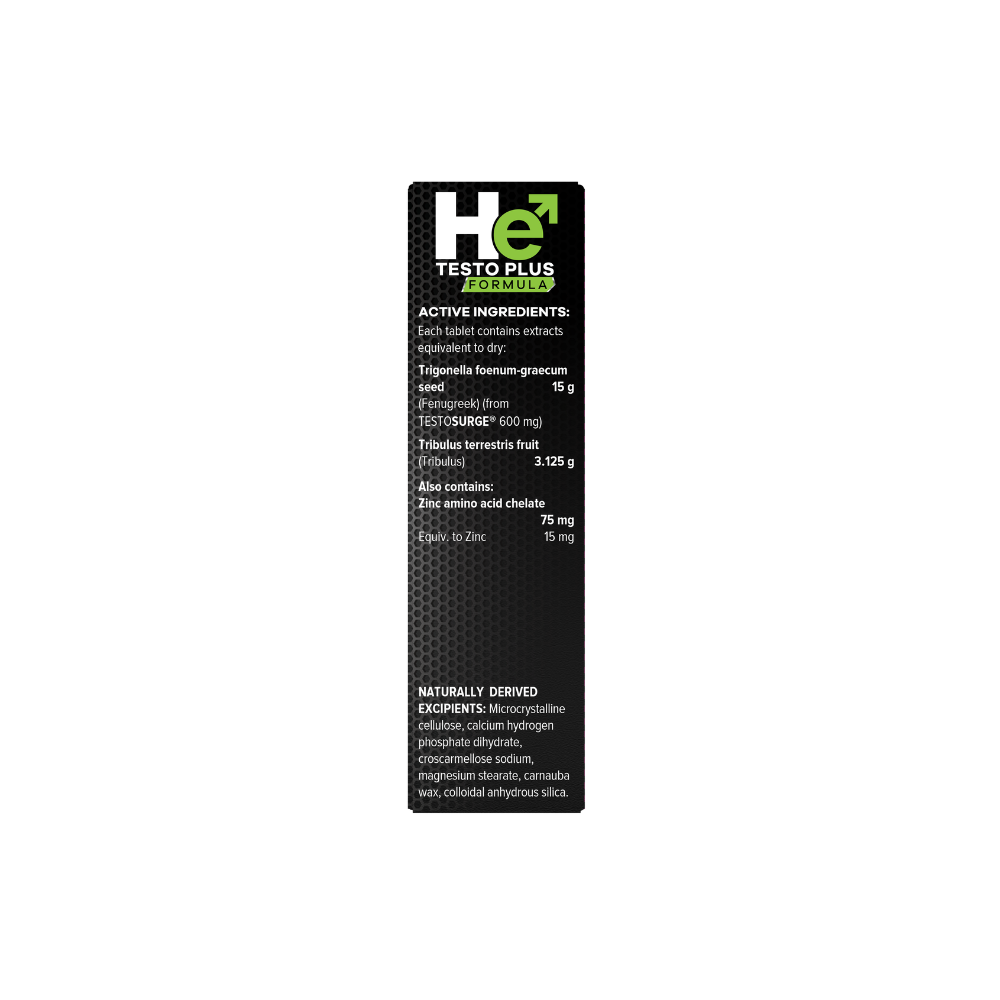 He Testo Plus Formula - 30 Tablets
