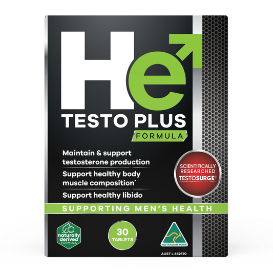 He Testo Plus Formula - 30 Tablets